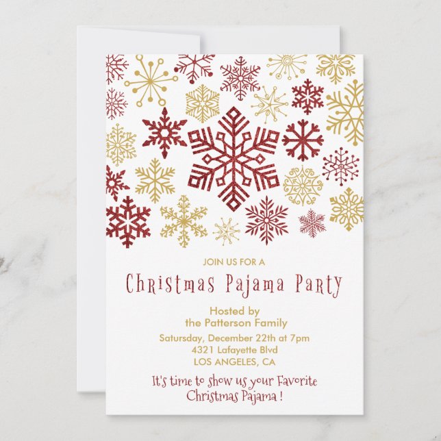 ugly sweater christmas invitations costume  (Front)