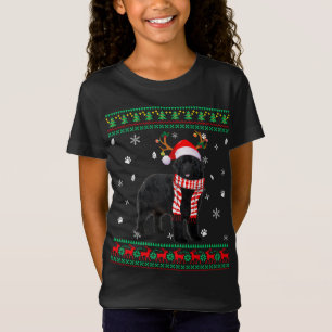 Ugly Sweater Christmas Newfoundland Dog Santa Rein