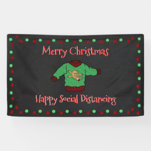 Ugly Sweater Christmas Party Banner