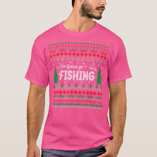Ugly Sweater. Christmas Santa Reindeer Snowman Gin T-Shirt