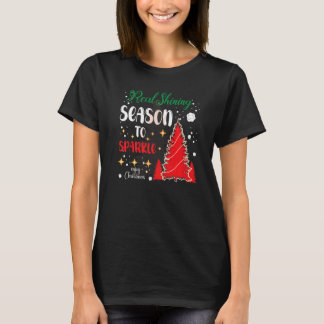 Ugly Sweater. Christmas Santa Reindeer Snowman Gin T-Shirt