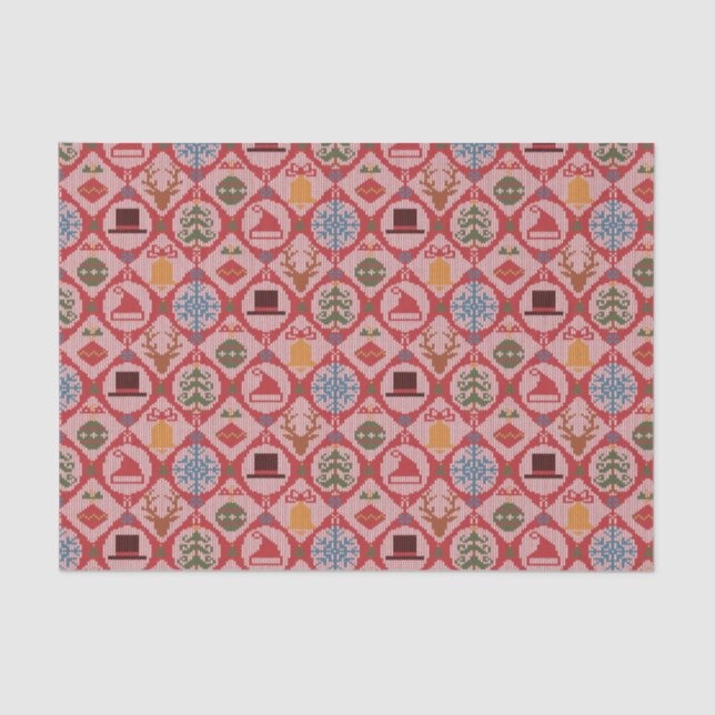 Ugly Sweater Christmas Tissue Paper (Front)