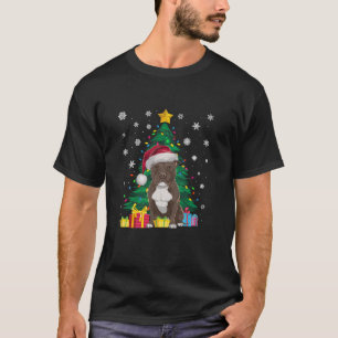 Ugly Sweater Christmas Tree Lights Pitbull Dog San