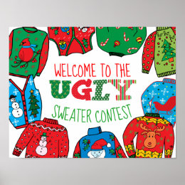 32+ Ugly Sweater Contest Clipart Background
