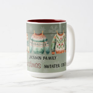 Ugly Sweater Contest Winner's Mug - Customize 