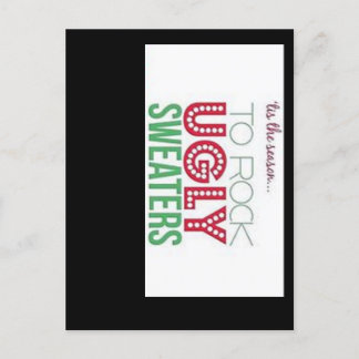 ugly sweater invites holiday cards