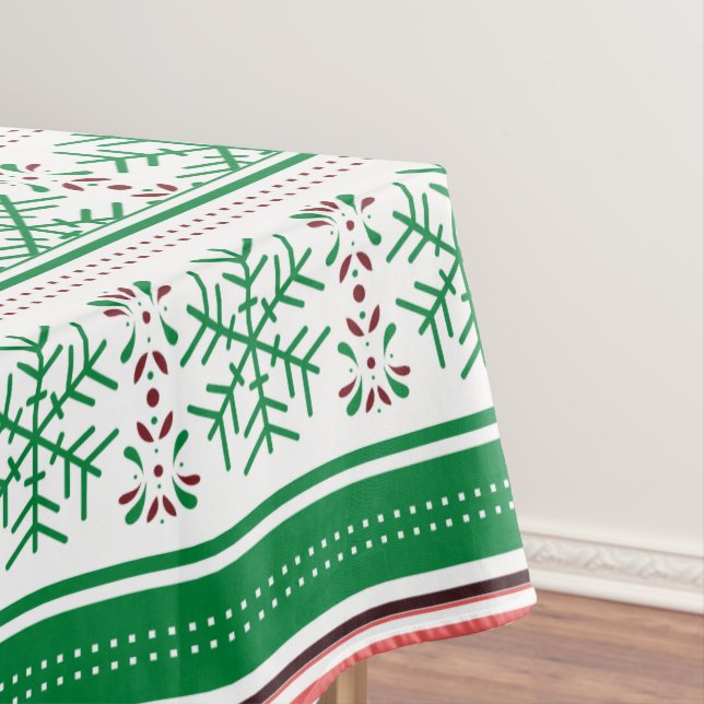 Ugly Sweater Pattern Table Cloth (In Situ)