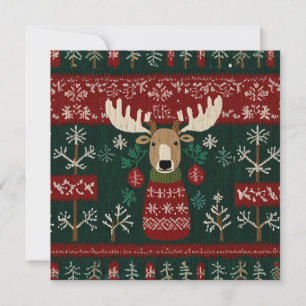 Ugly sweater reindeer