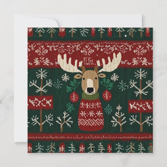 Ugly sweater reindeer (Front)