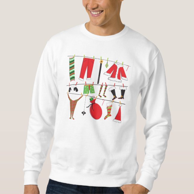 Ugly Sweater Santas Clothesline (Front)