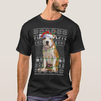 Ugly Sweater Style Staffordshire Bull Terrier Dog 