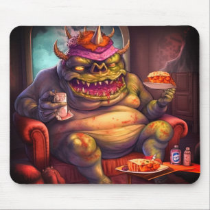 Ugly Toll Man Mouse Mat