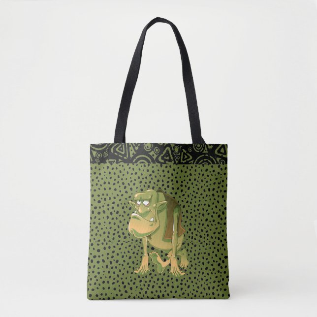 Ugly Troll  Stainless  Tote Bag (Front)