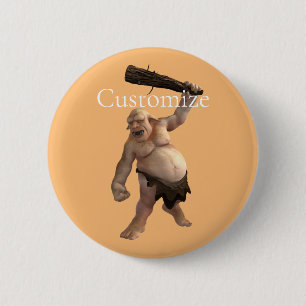 Ugly Troll Thunder_Cove 6 Cm Round Badge