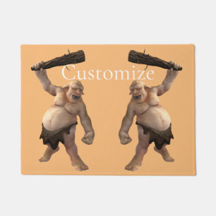 Ugly Troll Thunder_Cove Doormat