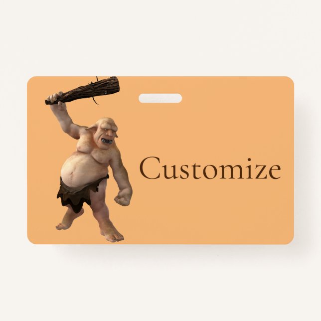 Ugly Troll Thunder_Cove ID Badge (Front)