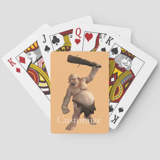 Ugly Troll Thunder_Cove Playing Cards (Back)