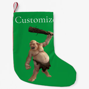 Ugly Troll Thunder_Cove Small Christmas Stocking