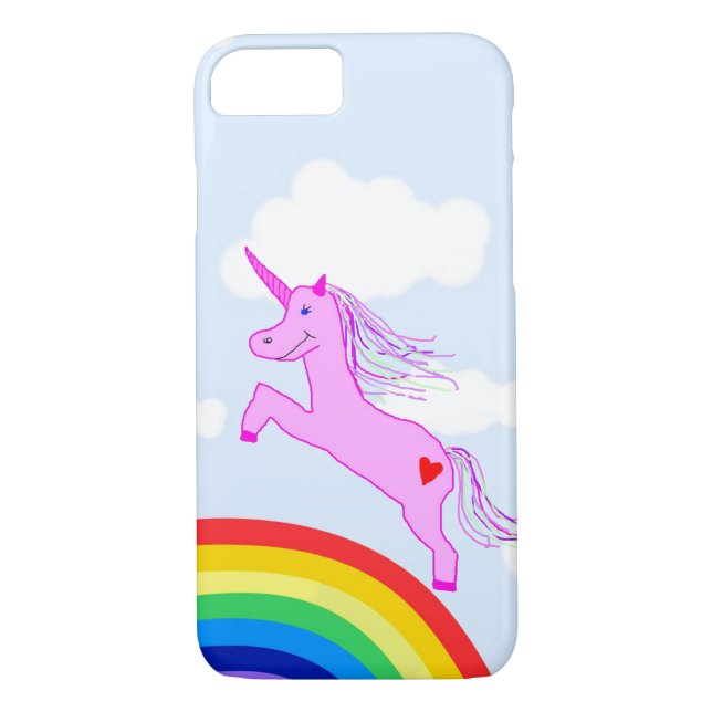 Ugly Unicorn Iphone Case (Back)