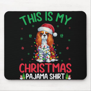 Ugly Xmas Cavalier King Charles Spaniel Dog Christ Mouse Mat