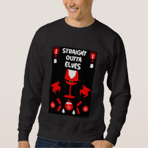 Ugly xmas office party sweatshirt