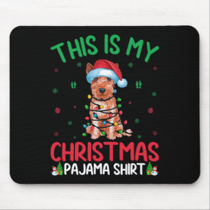 Ugly Xmas Soft Coated Wheaten Terrier Dog Christma Mouse Mat
