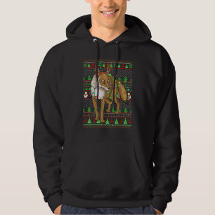 Ugly Xmas Sweater Style Lighting Coyote Christmas