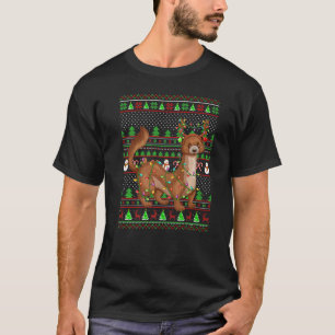 Ugly Xmas Sweater Style Lighting Mongoose Christma