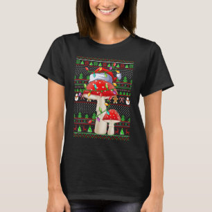 Ugly Xmas Sweater Style Lighting Mushroom Christma