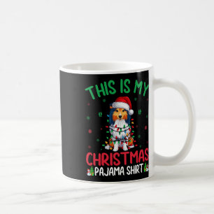 Ugly Xmas Tree Santa Shetland Sheepdog Dog Christm Coffee Mug