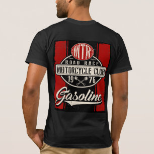 UGLYE® Vintage Road Race Motorcycle Club 1976 T-Shirt
