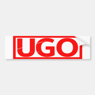 Ugo Stamp Bumper Sticker