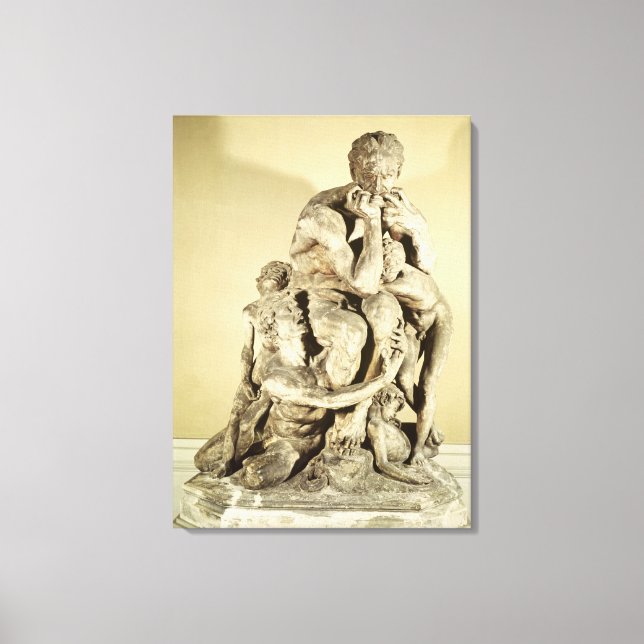 Ugolino and his Sons Canvas Print (Front)