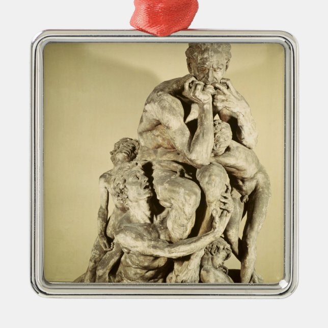 Ugolino and his Sons Metal Tree Decoration (Front)