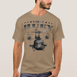 Uh1 Huey   Huey Helicopter Pilot  Vietnam T-Shirt