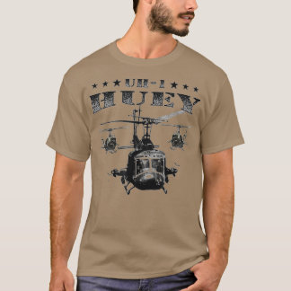 Uh1 Huey Huey Helicopter Pilot Vietnam T-Shirt
