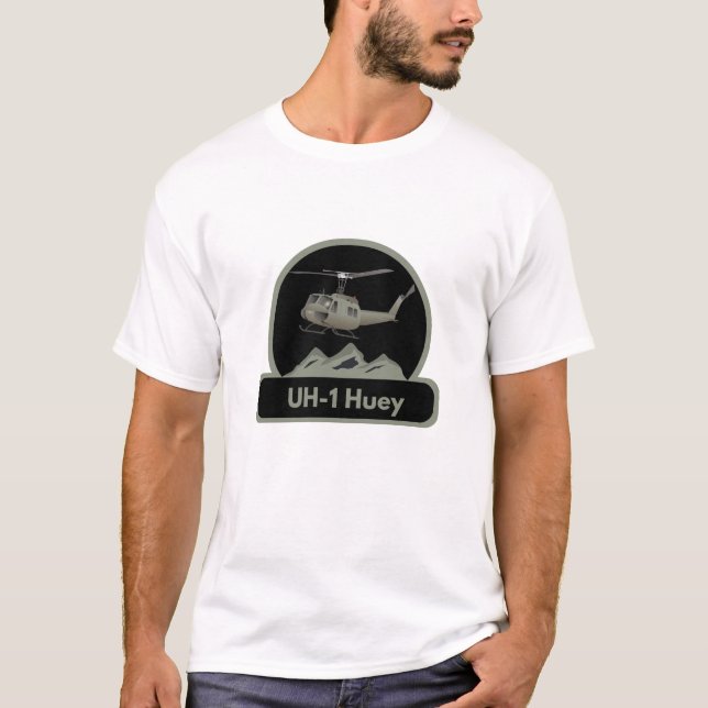 UH-1 Huey Helicopter T-Shirt (Front)