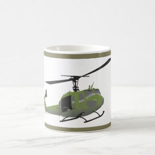 UH-1 Huey Military Helicopter Mug