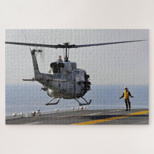 UH-1N Huey – HMLA-467 ‘Sabres’ Marine Corps  Jigsaw Puzzle