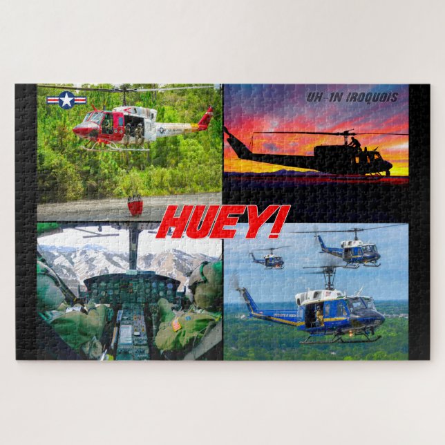 UH-1N IROQUOIS (20x30 INCH) Jigsaw Puzzle (Horizontal)