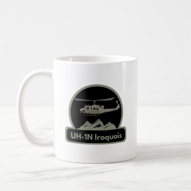 UH-1N Iroquois Helicopter Coffee Mug (Left)