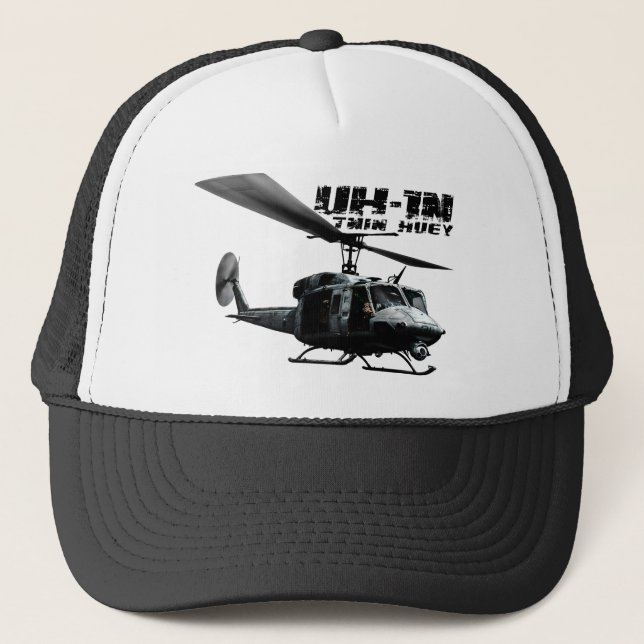 UH-1N Twin Huey Trucker Hat (Front)