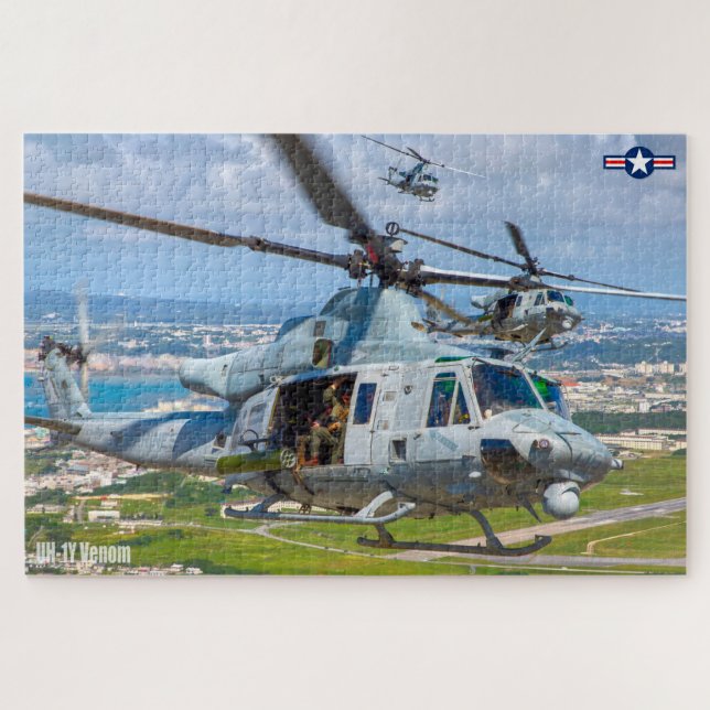 UH-1Y VENOM (20x30 INCH) Jigsaw Puzzle (Horizontal)