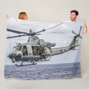 UH-1Y VENOM FLEECE BLANKET