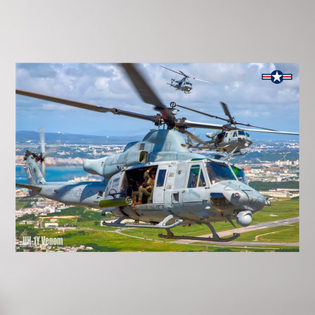 UH-1Y VENOM POSTER (Front)
