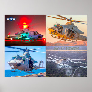 UH-1Y VENOM POSTER