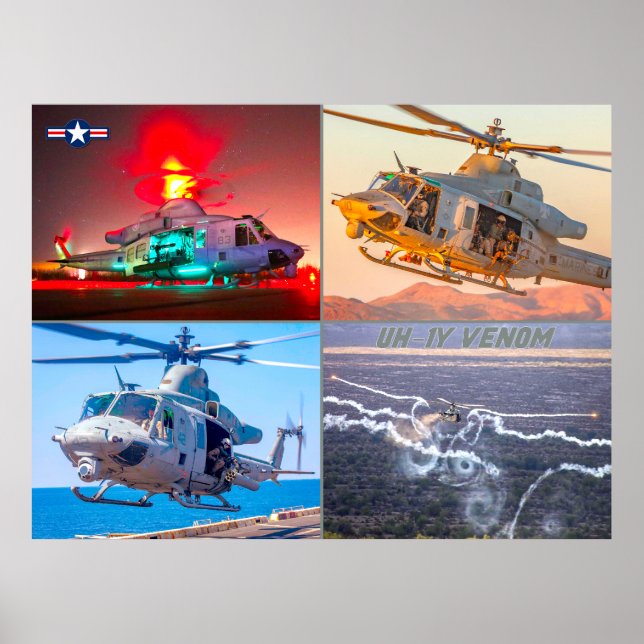 UH-1Y VENOM POSTER (Front)