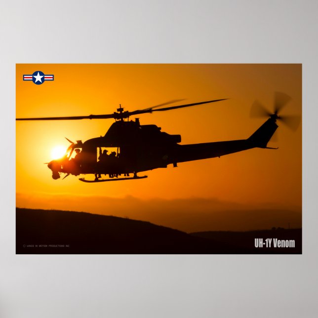 UH-1Y VENOM POSTER (Front)