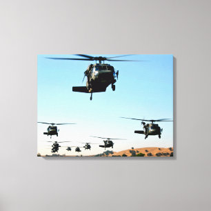 UH-60 Blackhawk Helicopter Canvas Print