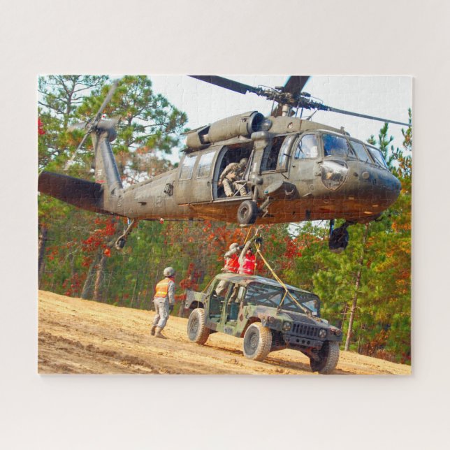 UH-60M BLACK HAWK (16x20 INCH) Jigsaw Puzzle (Horizontal)